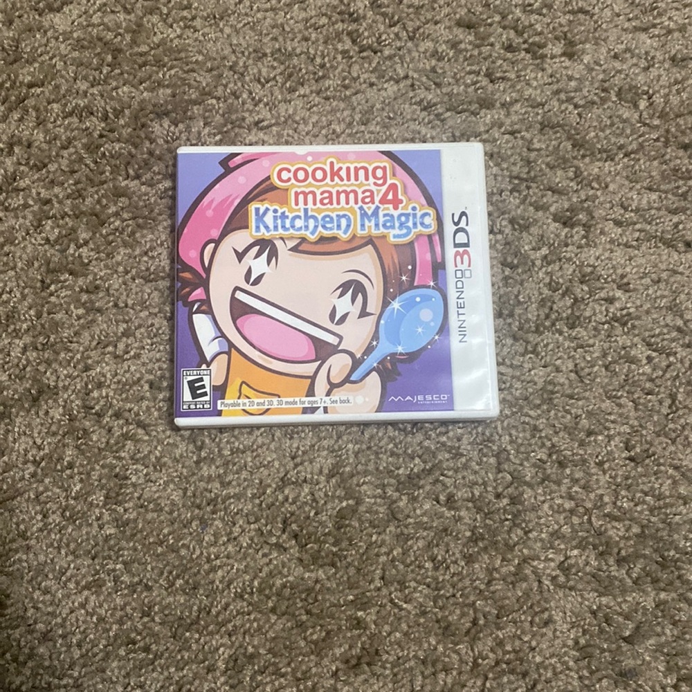 3DS game Cooking Mama four